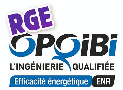 Logotype d'une entreprise d'ingénierie qualifiée, RGE, spécialisée en efficacité énergétique à Nantes, mettant en avant l'Auscultation de l'Existant.